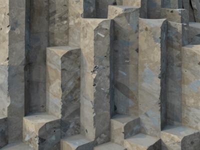 AI-generated illustration of Basalt Organ (Órgão De Basalto)