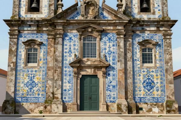 Church With Gorgeous Floor-to-ce Azulejos (Santarém)
