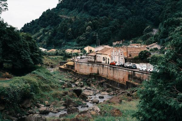 Hiking Through Forested Trails And Off-road Paths In São Miguel