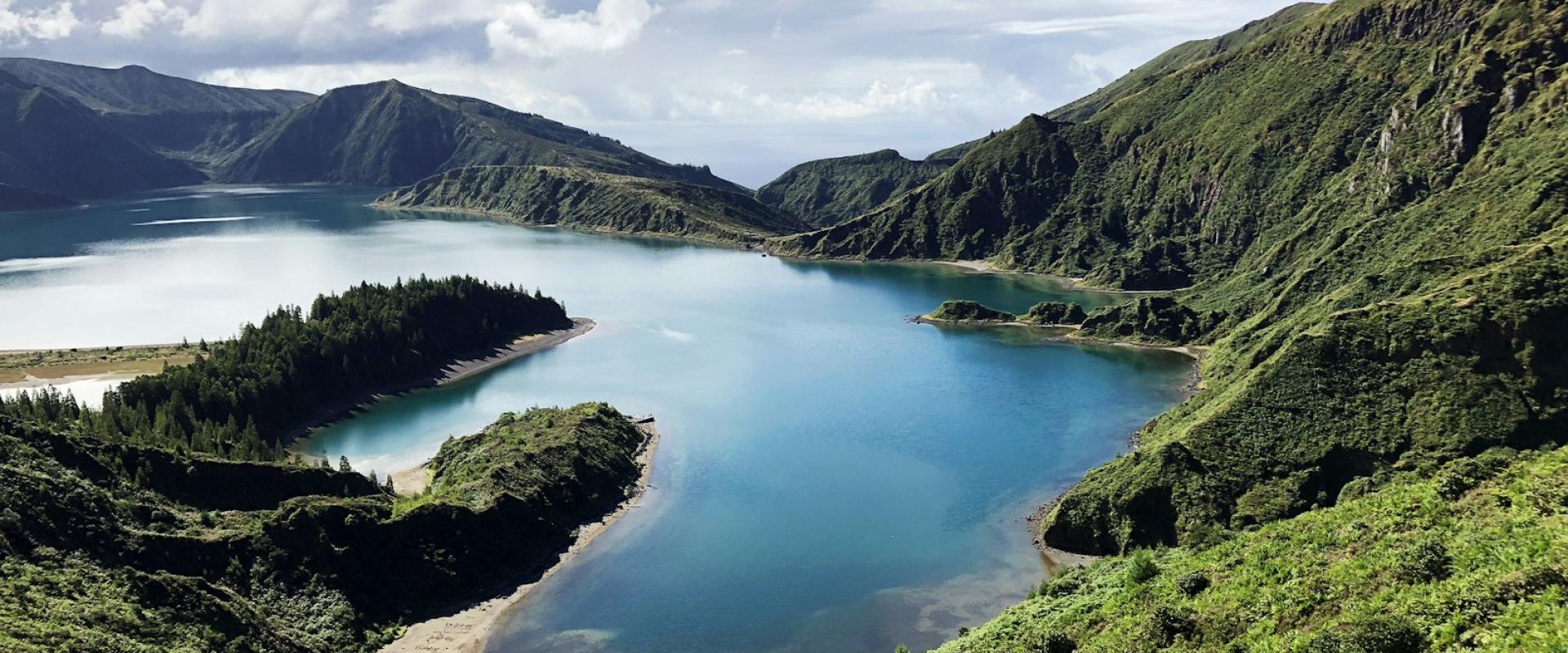 Emerald-green Landscapes Of The Azores
