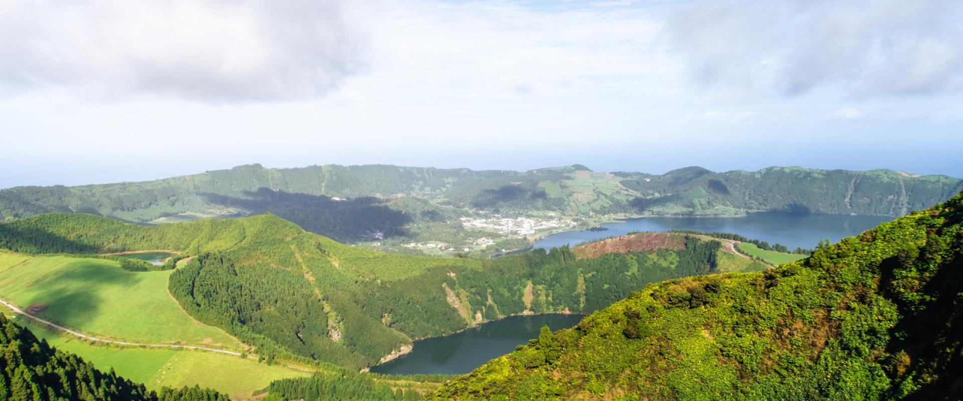 Bottle-Green Lakes Of São Miguel