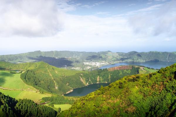 Bottle-Green Lakes Of São Miguel