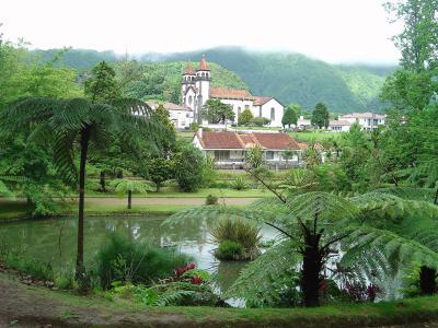 Parque Terra Nostra in Furnas, São Miguel