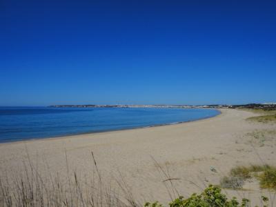 The long sands of Meia Praia on the Bay of Lagos