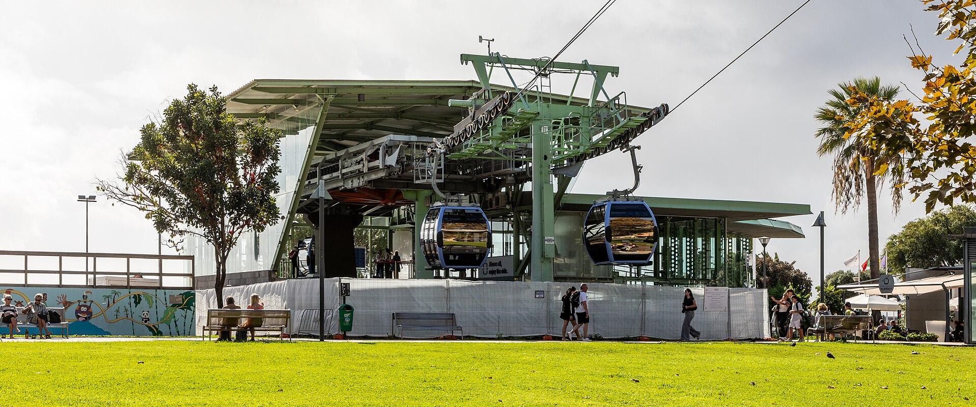 Cable Car (Teleférico Do Funchal) To Monte