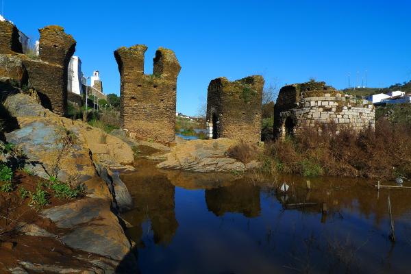 Roman Remains (Cryptoporticus, Torre Couraça, Roman Roads)