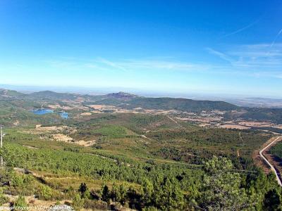 View from the summit viewpoint of the Serra de São Mamede
