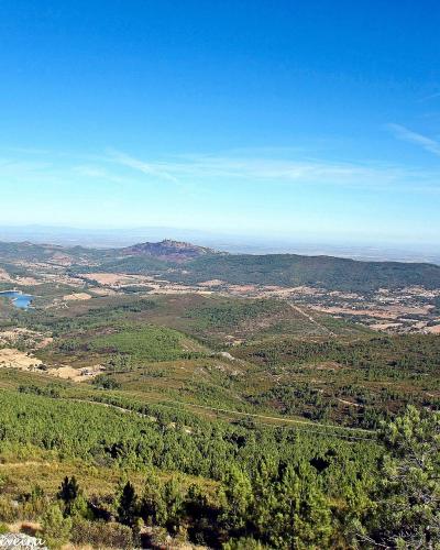 View from the summit viewpoint of the Serra de São Mamede