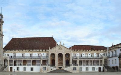 The University of Coimbra above the city