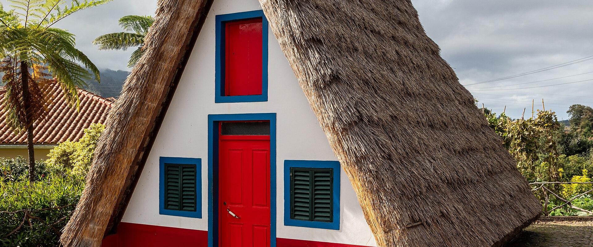 Typical Santana Houses (Triangular Thatched-Roof Houses)