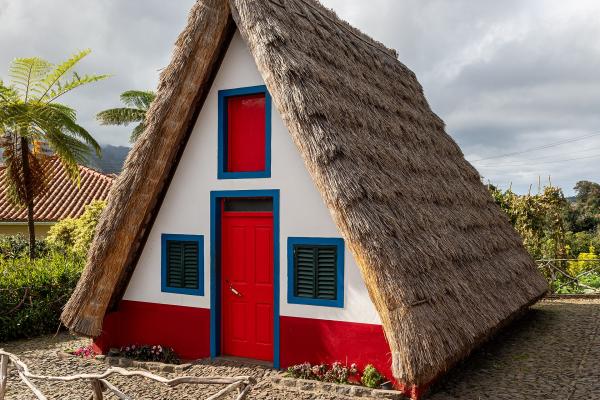 Typical Santana Houses (Triangular Thatched-Roof Houses)