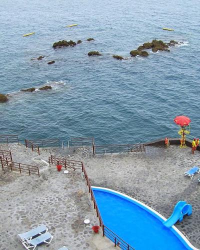 Complexo Balnear da Barreirinha bathing complex on the Funchal seafront, Madeira