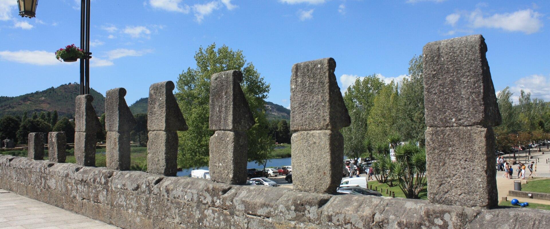 Roman Bridge (Ponte Romana) Over The Lima River