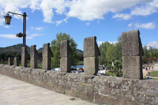 Roman Bridge (Ponte Romana) Over The Lima River