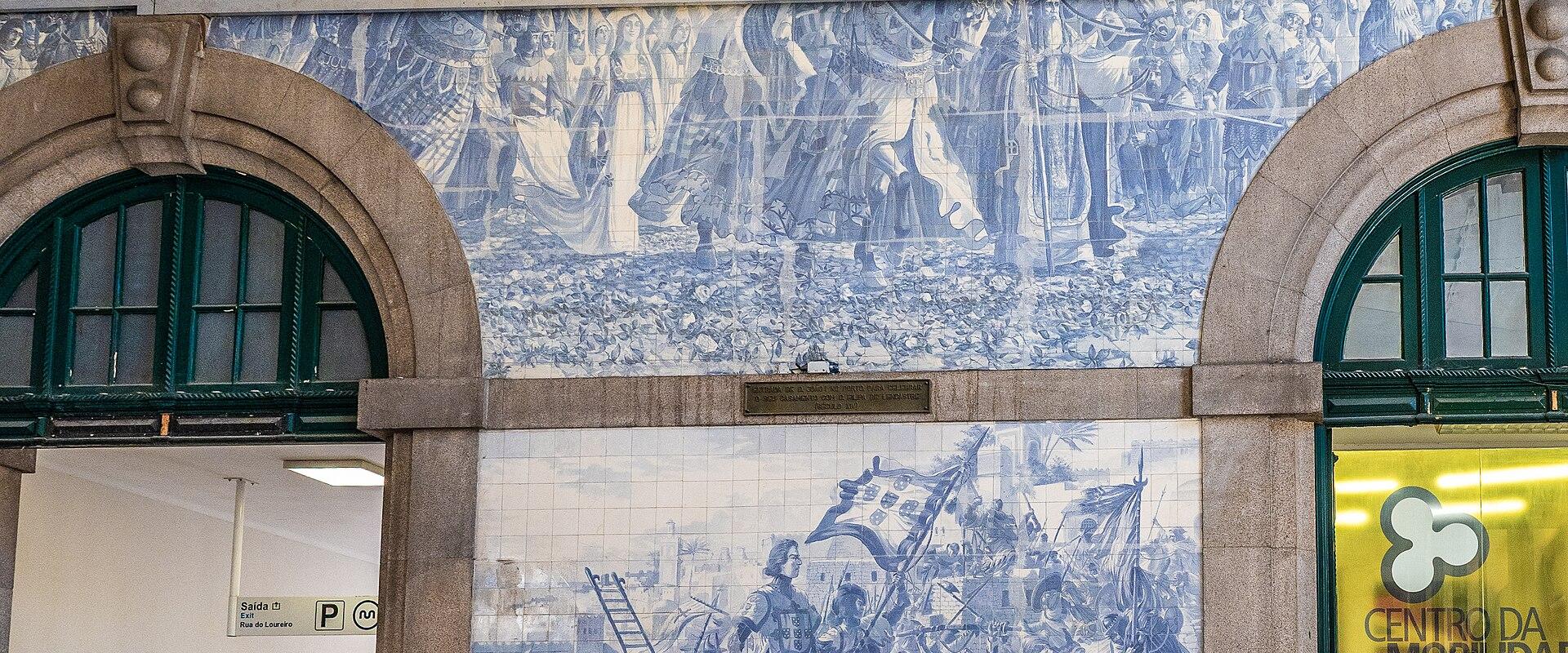 Azulejo‑decorated Train Stations In Porto