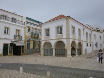 Arcaded building of the old slave market in Lagos old town